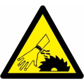 Znak Pozor! Nevarnost ureznin