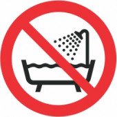 Znak Prepovedana uporaba vode