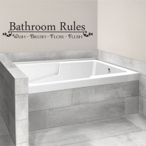 Bathroom Rules A0052