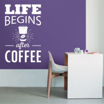 Life Begins After Coffee A0797