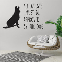 All guest must be approved by the dog A0723