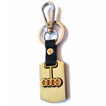 Obesek za ključe Audi - zlat