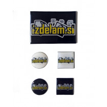 Epoksidni 3D emblem magnet z vašim motivom