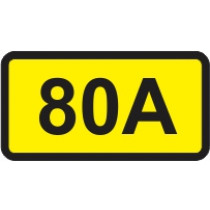 Elektro znak 80A