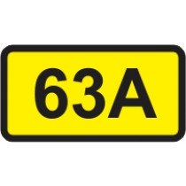 Elektro znak 63A
