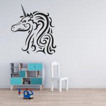 Stenska nalepka Enorogi konj M0232