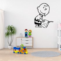 Stenska nalepka Charlie Brown M0307