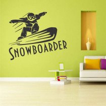 Stenska nalepka Snowboarder N0149