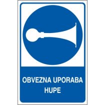 Obvezna uporaba hupe