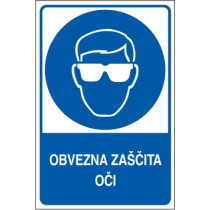 Obvezna zaščita oči