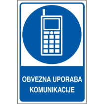 Obvezna uporaba komunikacije