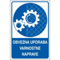 Obvezna uporaba varnostne naprave