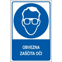 Obvezna zaščita oči