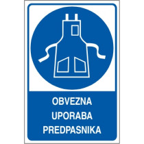 Obvezna uporaba predpasnika