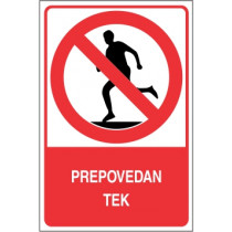 Prepovedan tek