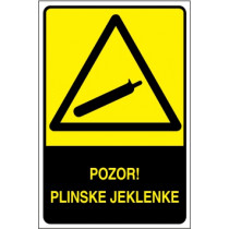 Pozor! Plinske jeklenke