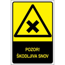 Pozor! Škodljiva snov