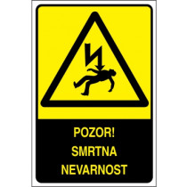 Pozor! Smrtna nevarnost