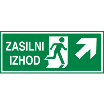 Zasilni izhod Desno gor