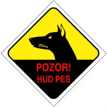 Pozor! Hud pes