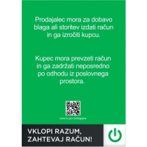 Opozorilo, Vklopi razum, zahtevaj račun