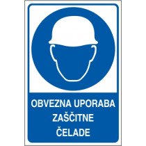 Obvezna uporaba zaščitne čelade