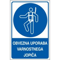 Obvezna uporaba varnostnega jopiča