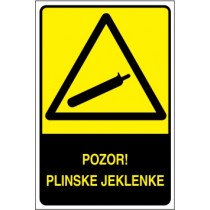 Pozor! Plinske jeklenke