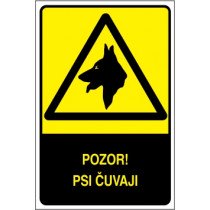 Pozor! Psi čuvaji