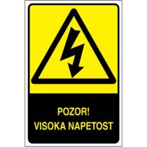 Pozor! Visoka napetost