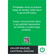 Opozorilo, Vklopi razum, zahtevaj račun