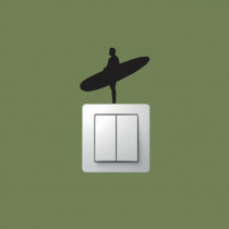 Stenska nalepka za stikalo Surfer SD0814