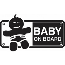 Nalepka Baby on Board T0093