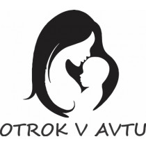 Nalepka Otrok v avtu T0094