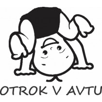 Nalepka Otrok v avtu T0130