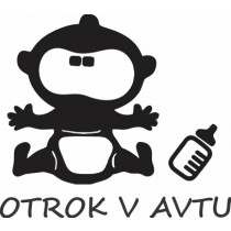 Nalepka Otrok v avtu T0140