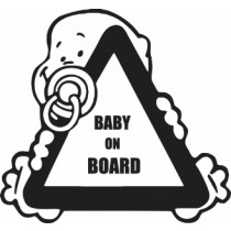 Nalepka Baby on Board T0156