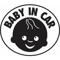 Nalepka Baby in Car T0184