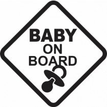 Nalepka Baby on Board T0089