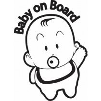 Nalepka Baby on Board T0098