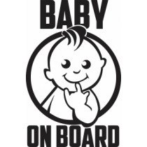 Nalepka Baby on Board T0108