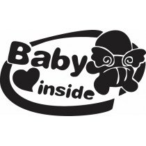 Nalepka Baby Inside T0132