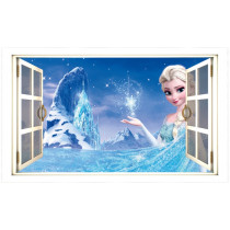Stenska nalepka "Okno" Frozen U1024