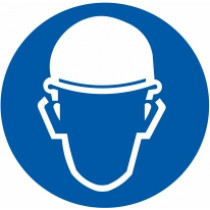 Znak Obvezna uporaba zaščitne čelade