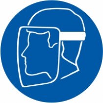 Znak Obvezna uporaba zaščitne maske za obraz
